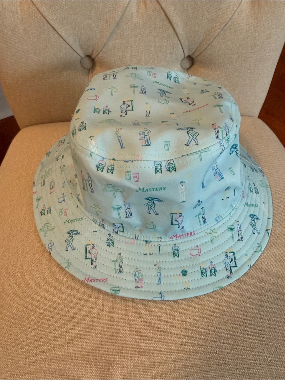 Masters Golf Print Women’s Bucket Hat